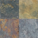 MULTI CLASSIC SLATE TILES 12X12 AND 16X16